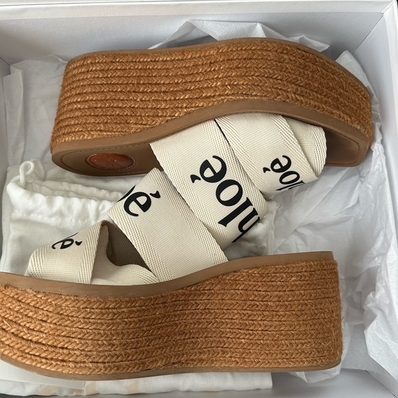 Chloe Shoes - Chloe Woody Sandal size 6 worn once
